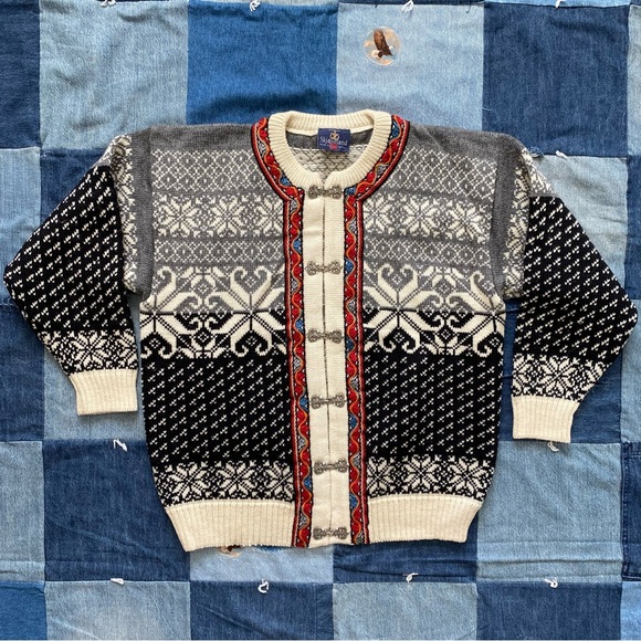 skjæveland made in norway wool sweater